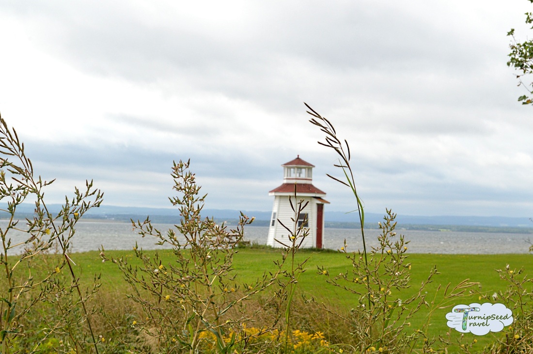 Lighthouse in Malagash Nova Scotia 