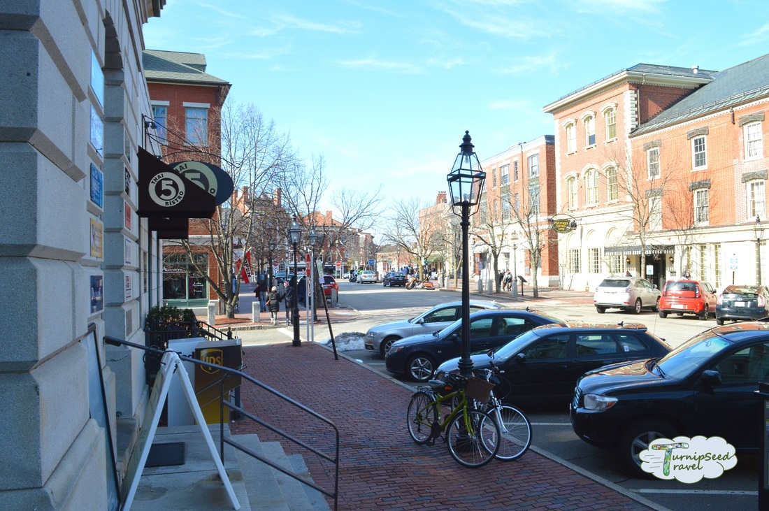 Downtown Portsmouth New Hampshier Picture