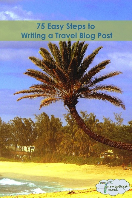 Turnipseed Travel - How to Write a Blog Post in 75 Easy Steps