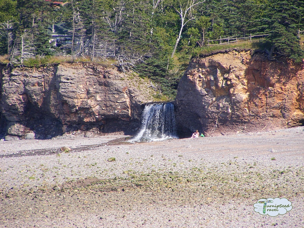 Waterfall in Digby Nova Scotia
