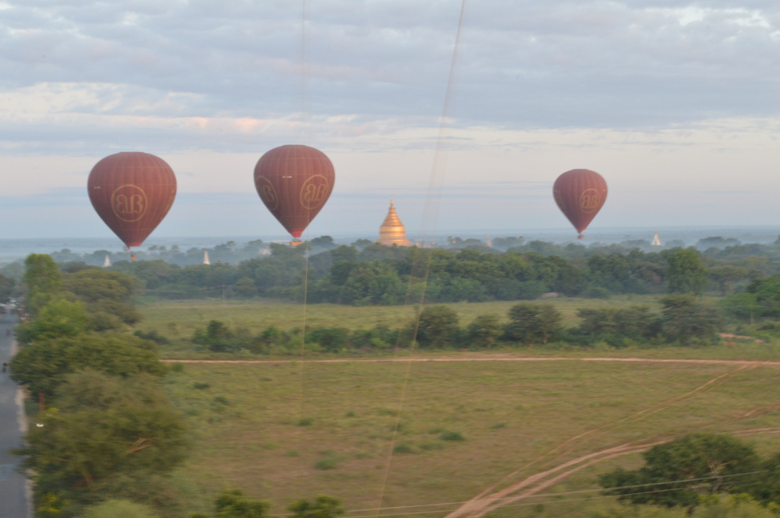 Balloons Over Bagan Myanmar Burma TurnipseedTravel.com