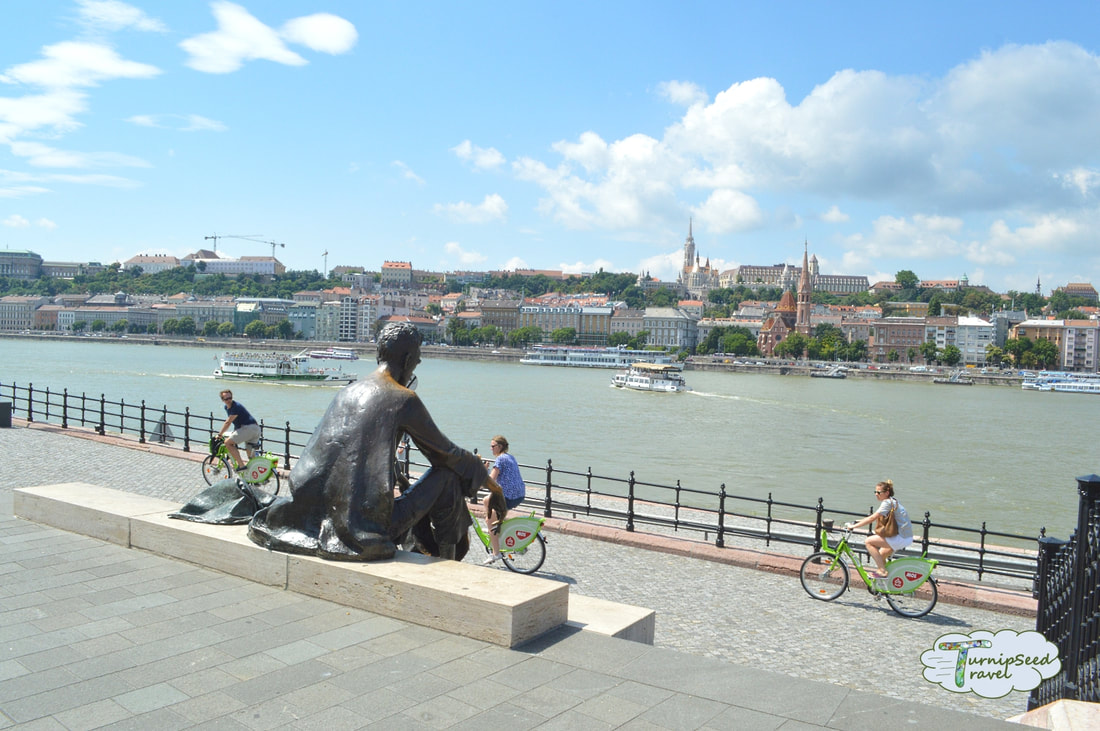 Hotel Moments Budapest review walking to the Budapest river Picture