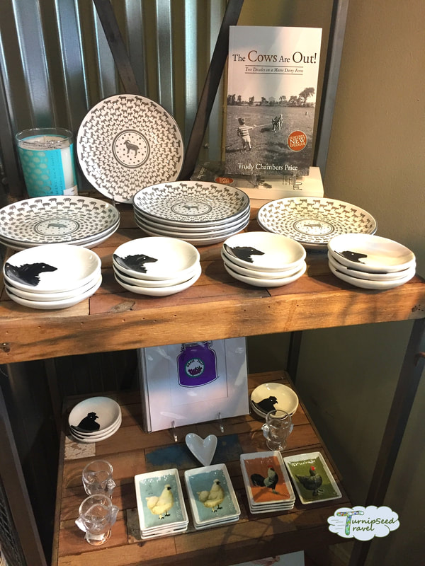 Housewares and gifts at Cabot Farmers' Annex in Portland Maine 