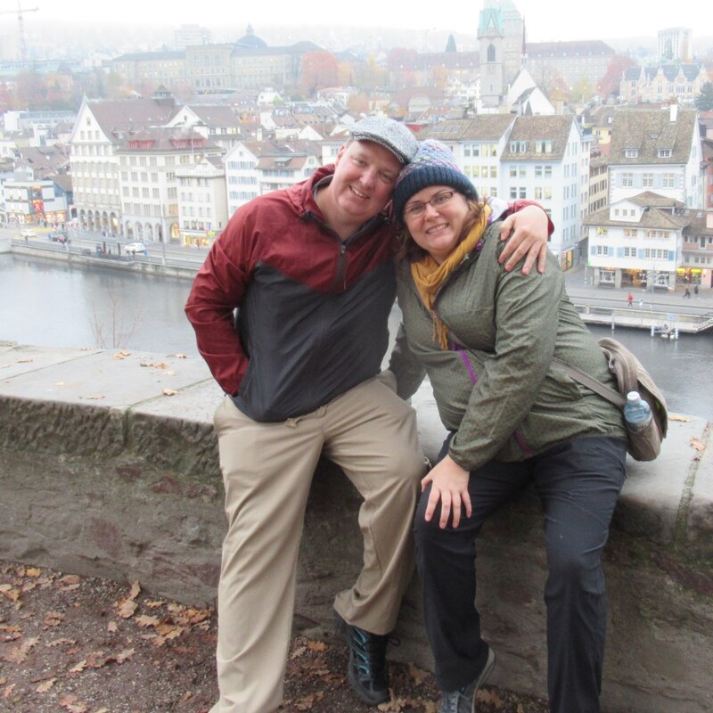 Vanessa and Ryan of Turnipseed Travel in Switzerland