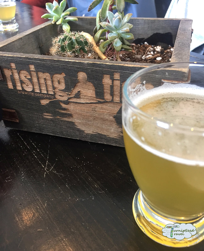 Beer at Rising Tide Brewery, Portland Maine