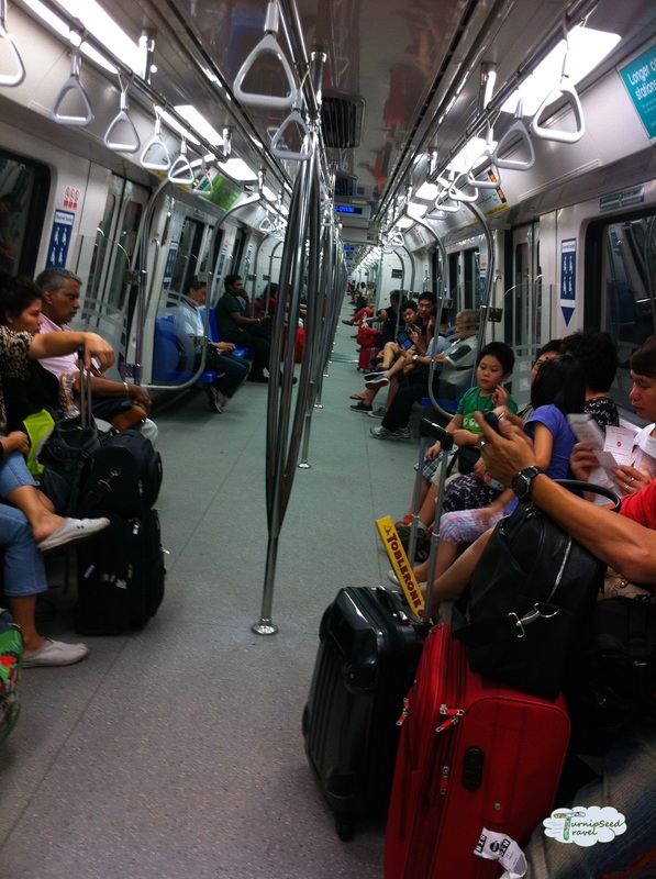 Singapore subway car