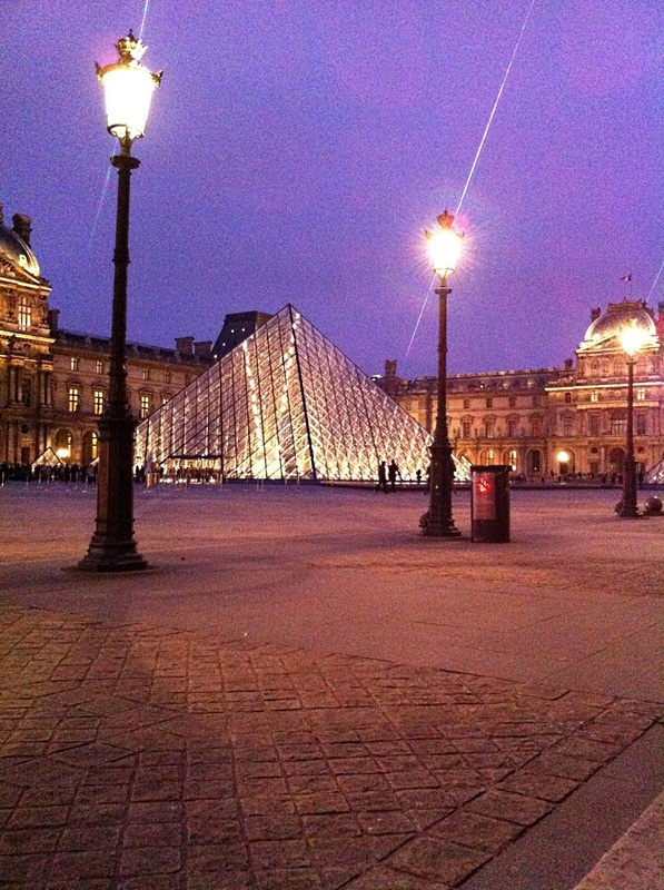 The Louvre at night Paris TurnipseedTravel.com
