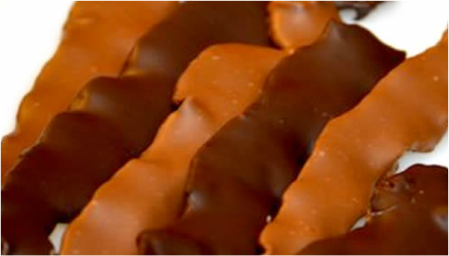 Chocolate covered bacon is one of the best desserts in Daytona Beach