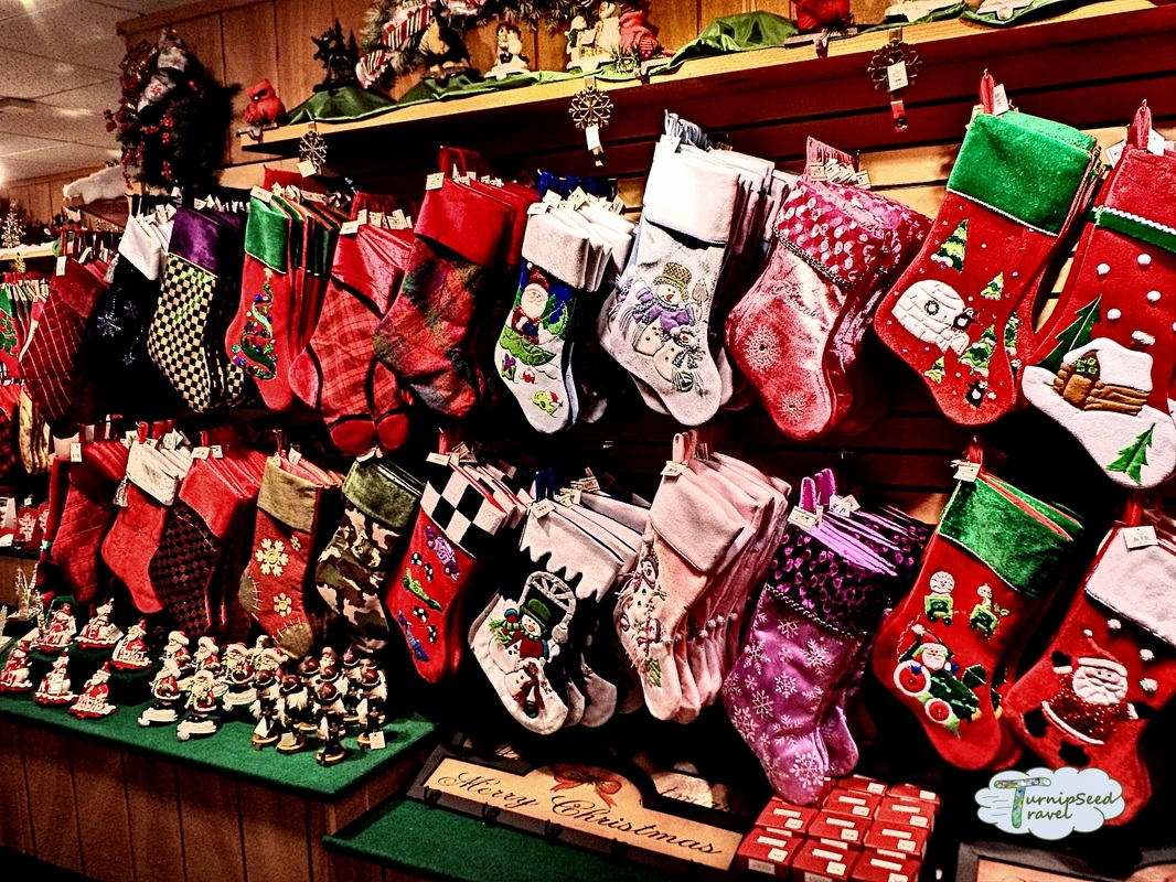 You can personalize your stockings at Bronner's Christmas Wonderland
