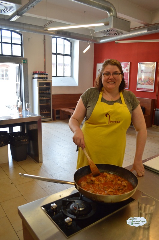 Goulash cooking class in Prague Picture