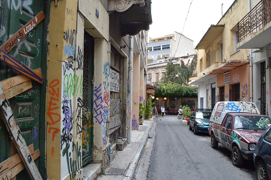 Graffiti in Athens 