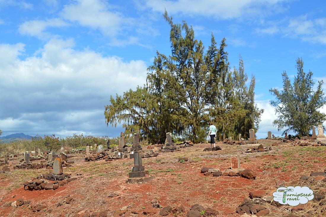 Japanese Cemetery, Glass Beach, Port Allen, Kauai, Hawaii