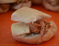 Pulled pork sandwich Picture