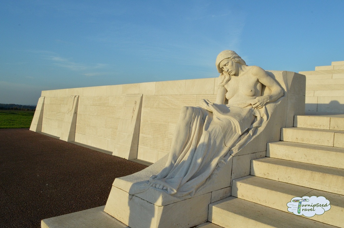 Vimy Ridge Memorial, France.