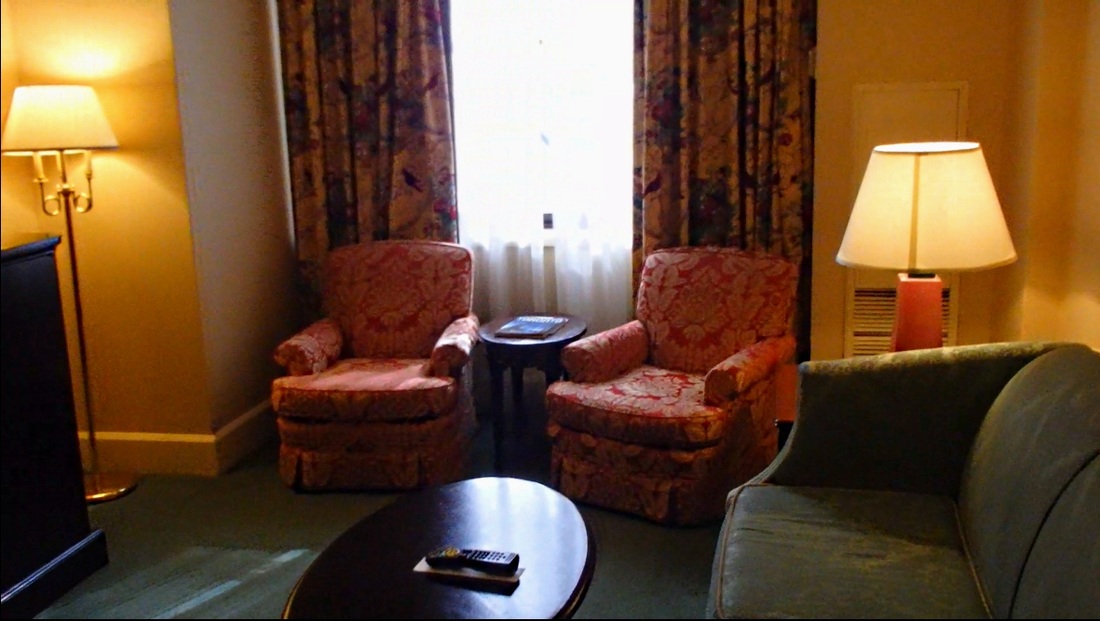 Sitting room Fairmont Royal York Toronto Hotel TurnipseedTravel.com