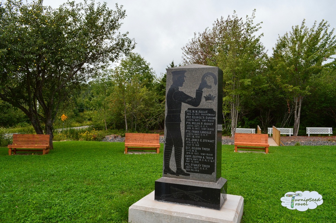 Malagash Cenotaph Nova Scotia 