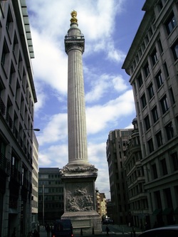Great fire monument London Picture