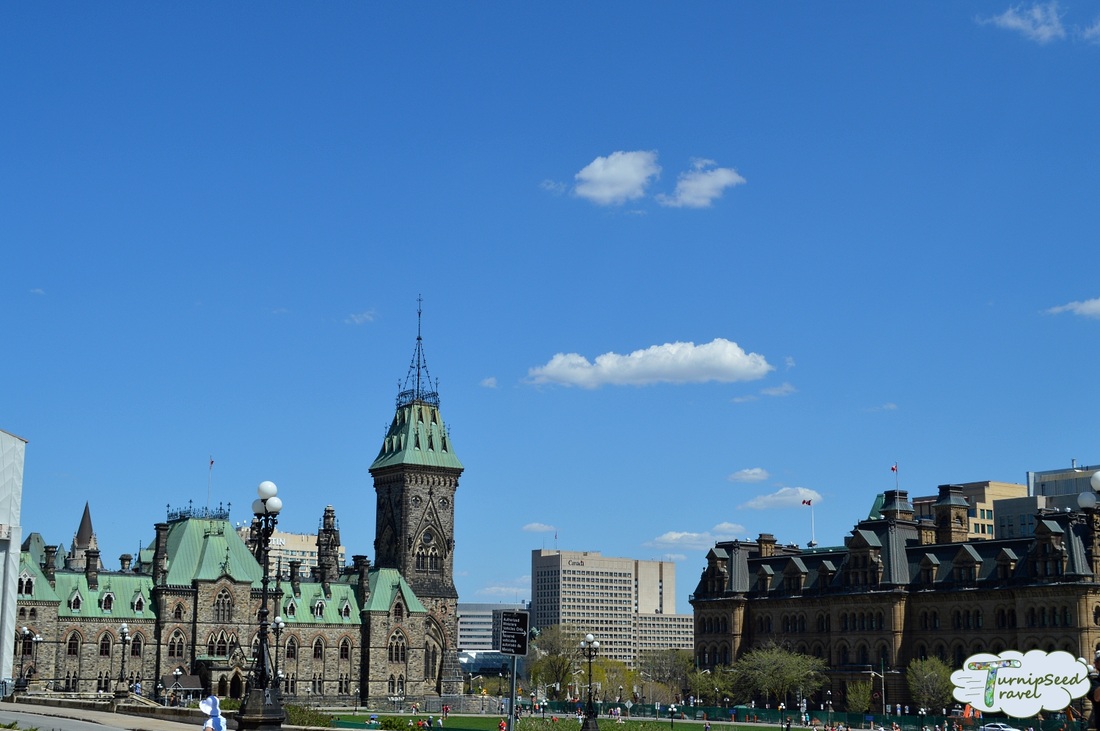 East block of Parliament Hill Ottawa