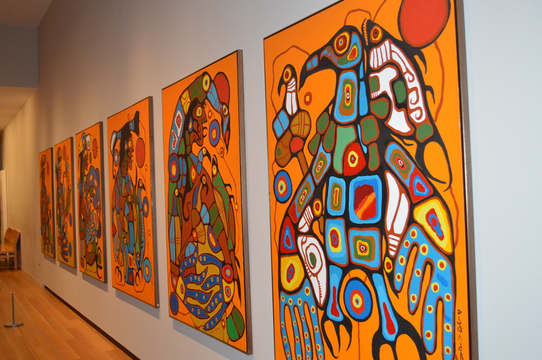Aboriginal art in the Art Gallery of Ontario Toronto TurnipseedTravel.com