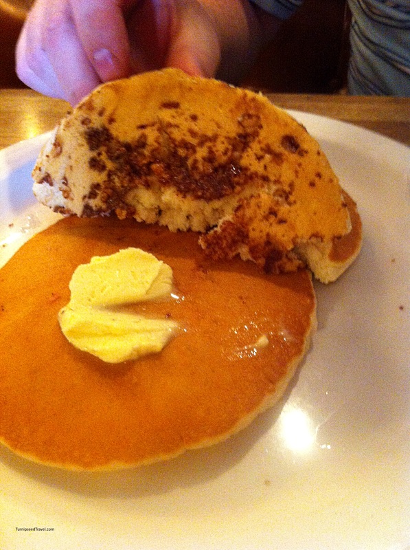 Chocolate peanut butter pancakes Dodge City