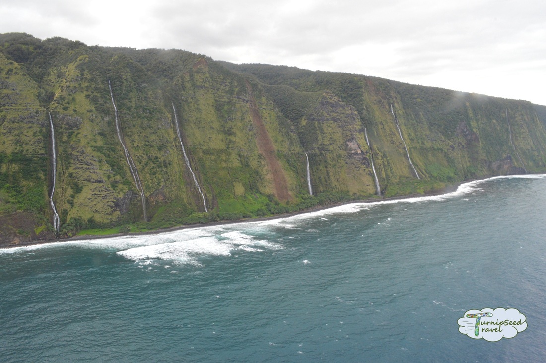 Scenery of Hawaiian cliffs Picture