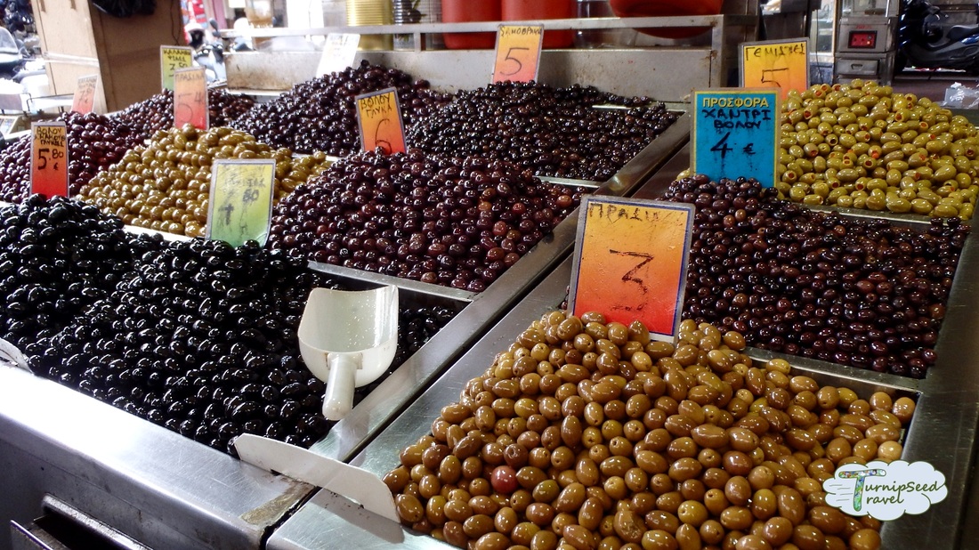 Olives, Thessaloniki market