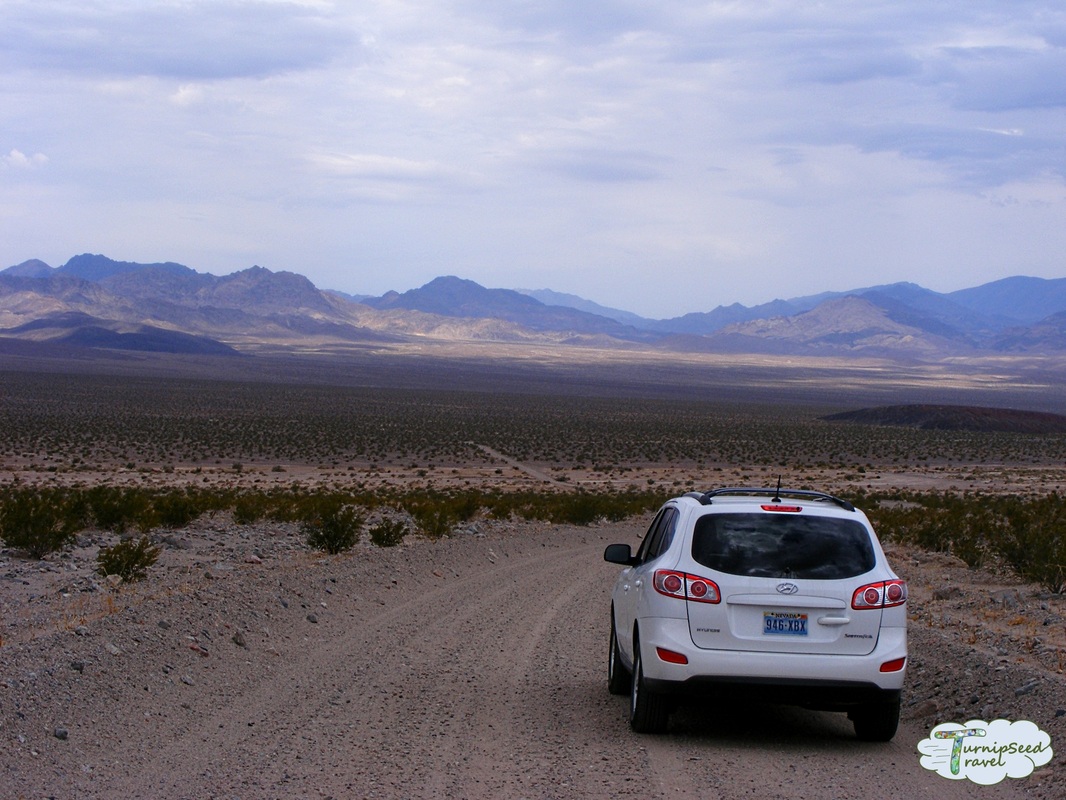 Car rental with gas included: Taking a roadtrip through Death Valley National Park.