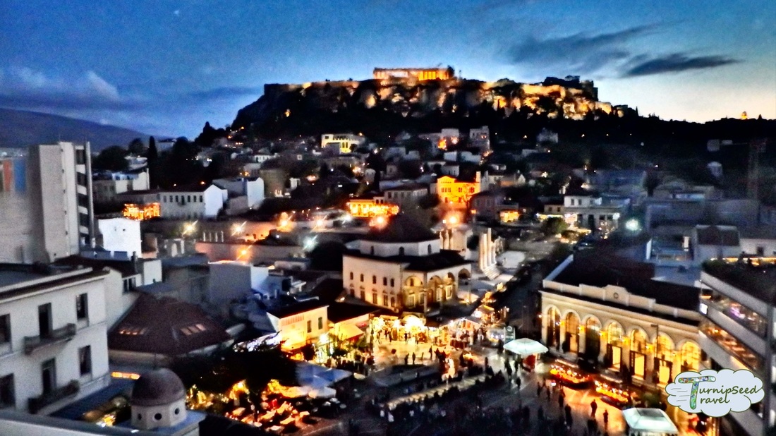 View from A For Athens Hotel Rooftop Bar Picture