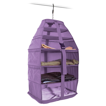 Purple travel hanging shelves Picture