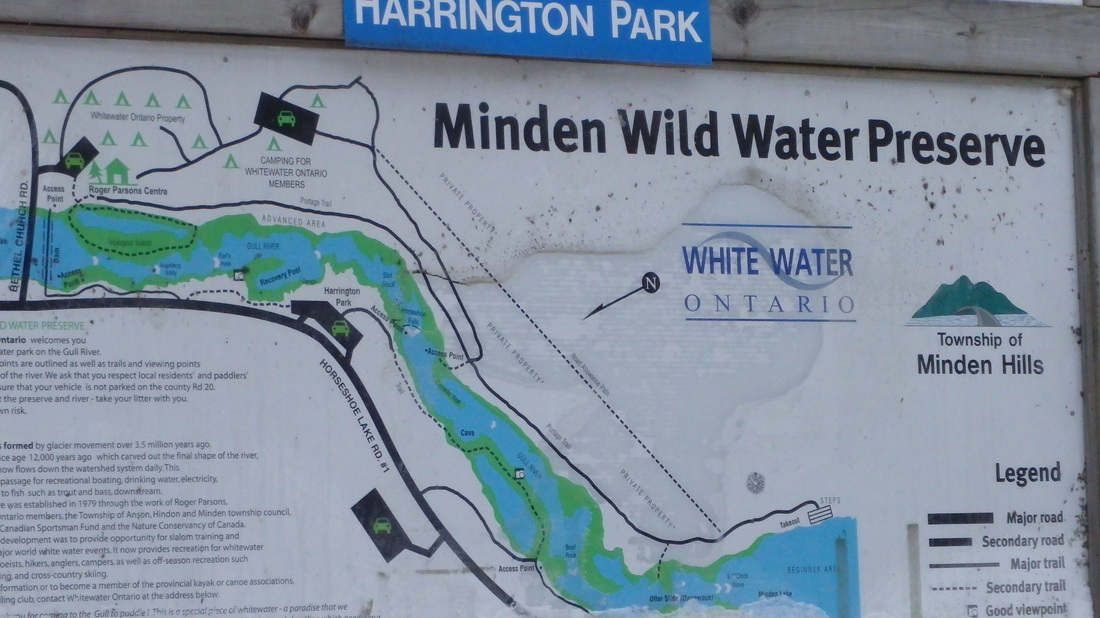 Map of Harrington Park's Minden Wild Water Preserve TurnipseedTravel.com