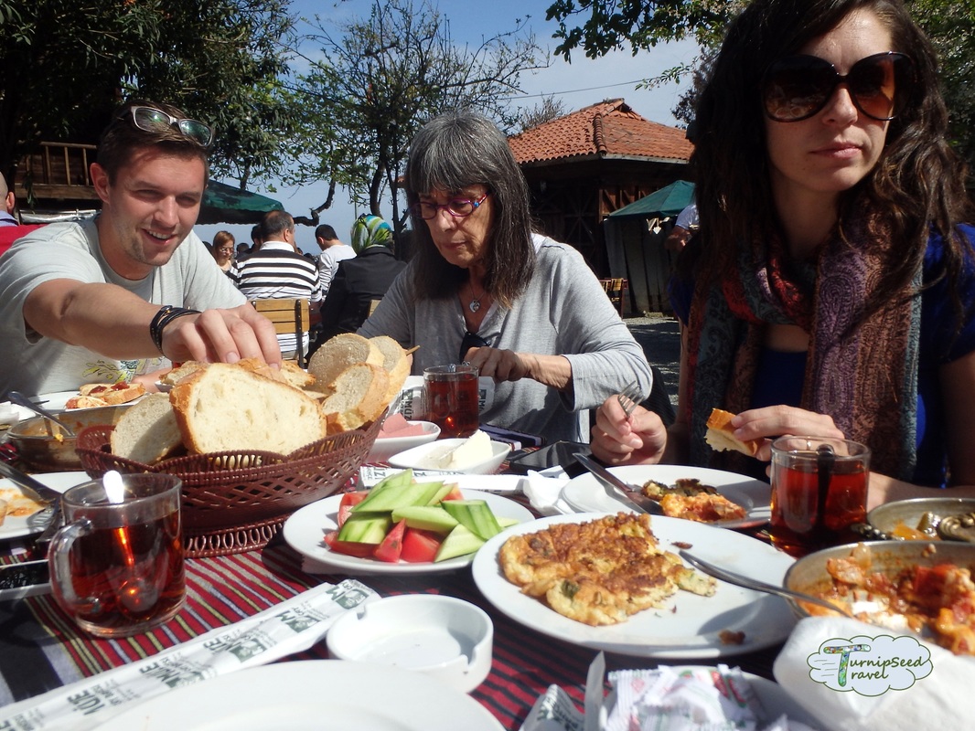 Cafe beside Hagia Sophia Trabzon