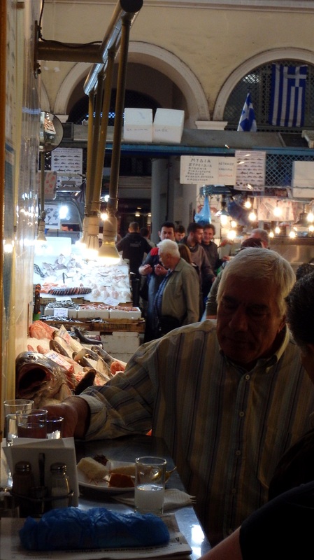 Varvakios Athens Meat Market Fish Market Culinary Backstreet Tour Greece Butchers 