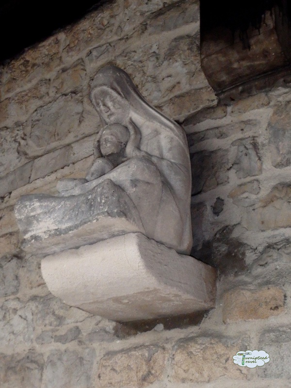 St. Etheldreda's Church London stone carving