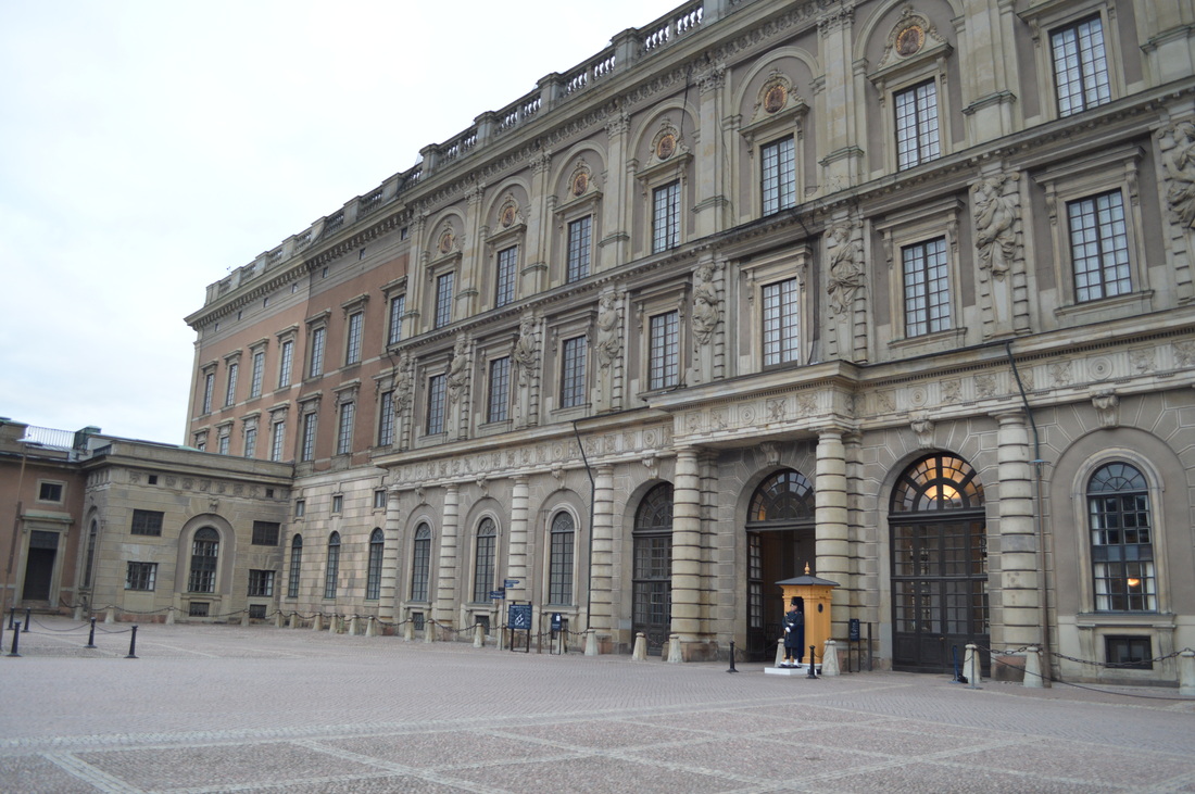 Budget travel value travel Stockholm Sweden Royal Palace 