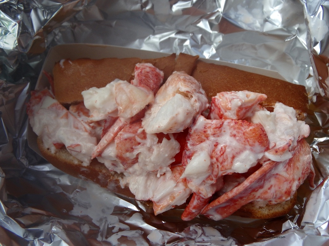 Lobster roll James Hook and Company Boston Budget Seafood Shellfish TurnipseedTravel.com