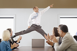 Office.com Business image of enthusiastic employees
