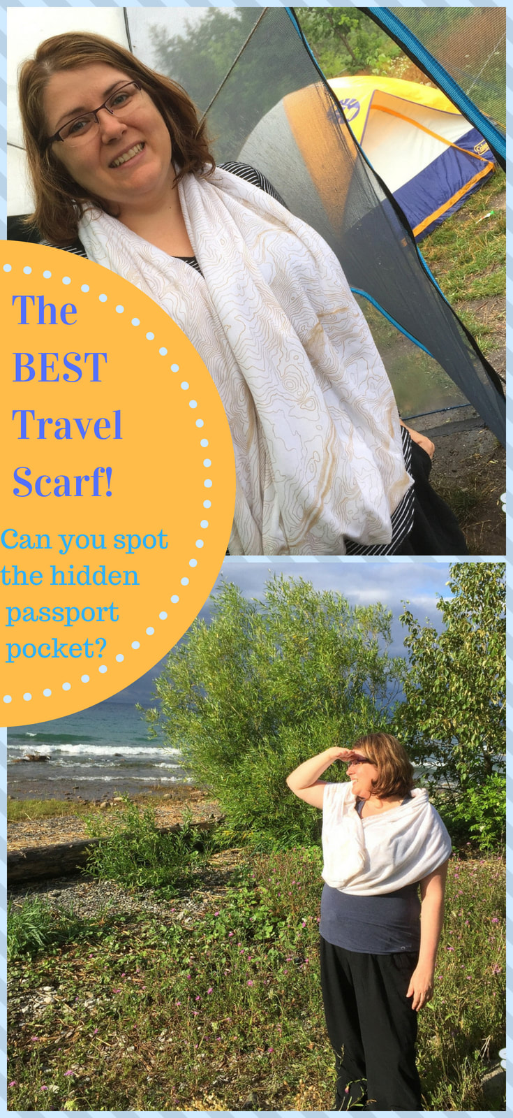 Looking for the BEST travel scarf? We're reviewing an incredible infinity travel scarf with the sneakiest hidden passport pocket so your trip is safe, secure - and stylish. https://www.turnipseedtravel.com/blog/scarf-with-pockets