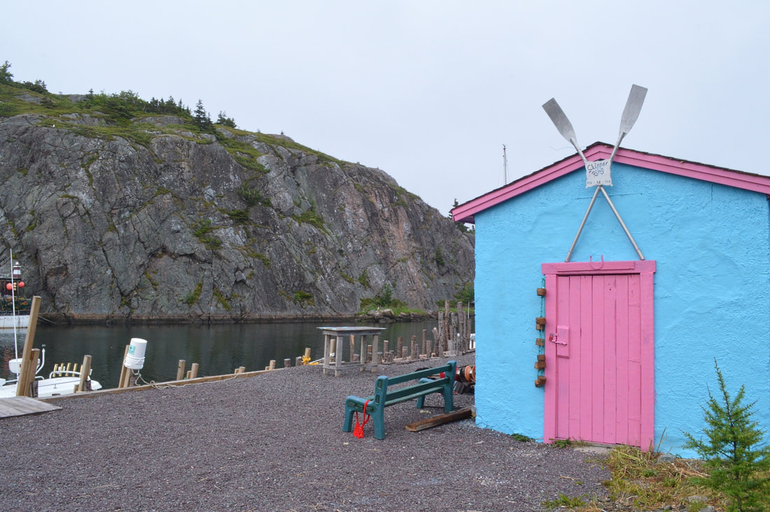 Newfoundland Travel Quidi Vidi fishing hut Picture