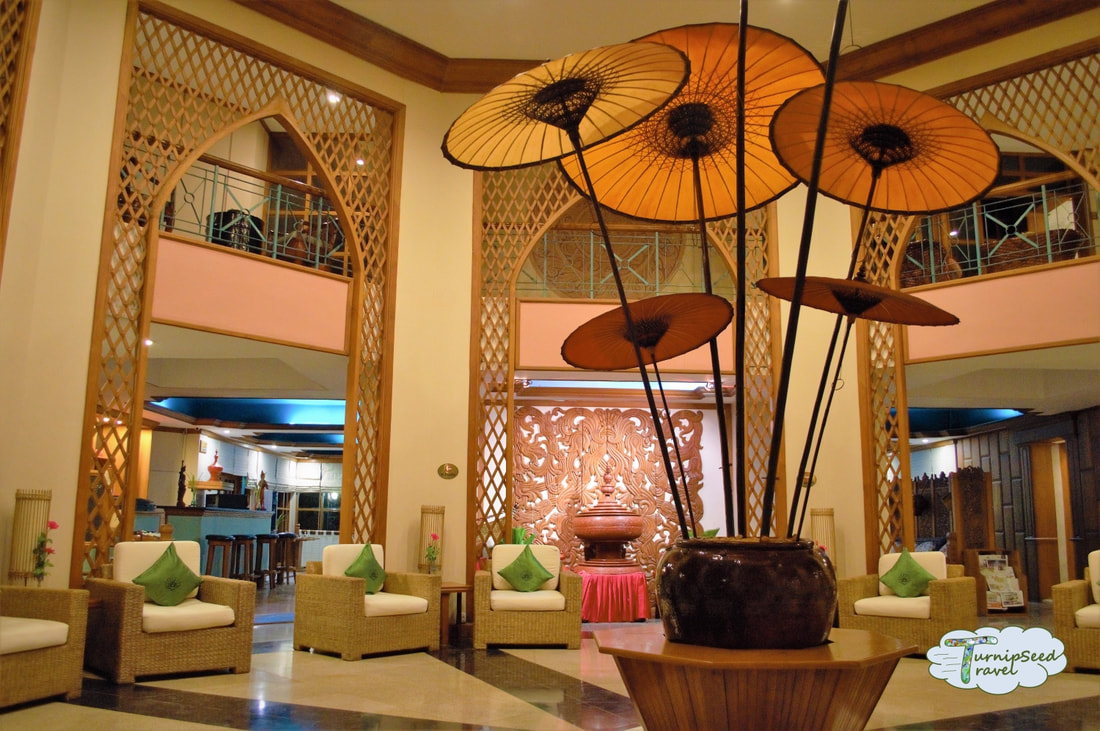 Beautiful lobby of the Amazing Bagan Resort Picture