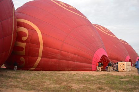 TurnipseedTravel Product Review: Bright red hot air balloons