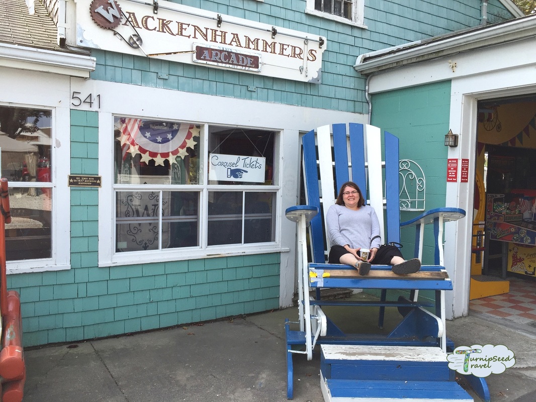 Giant beach chair, Hyannis Picture