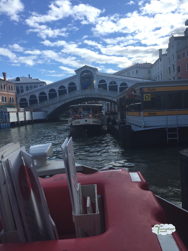 Riding the vaporetto in Venice Picture