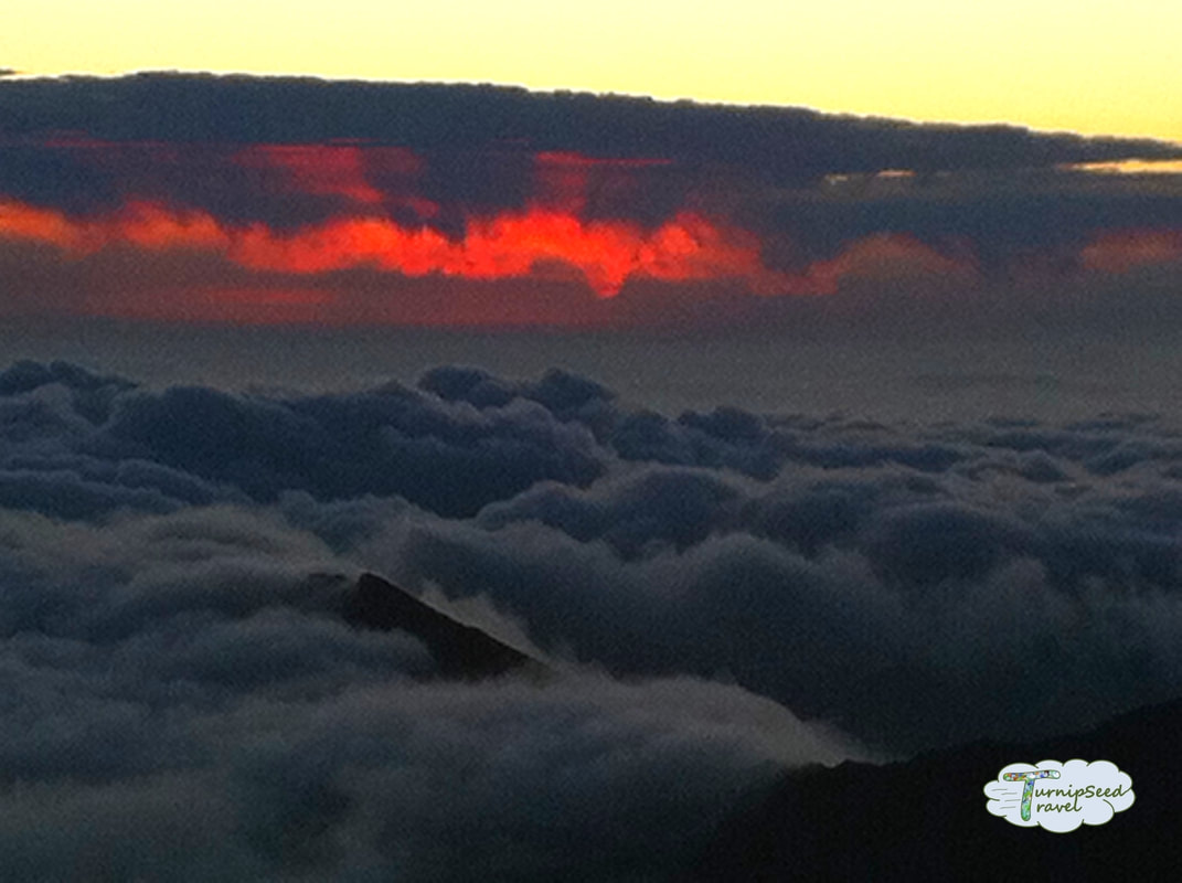 Haleakala Summit Sunrise Picture