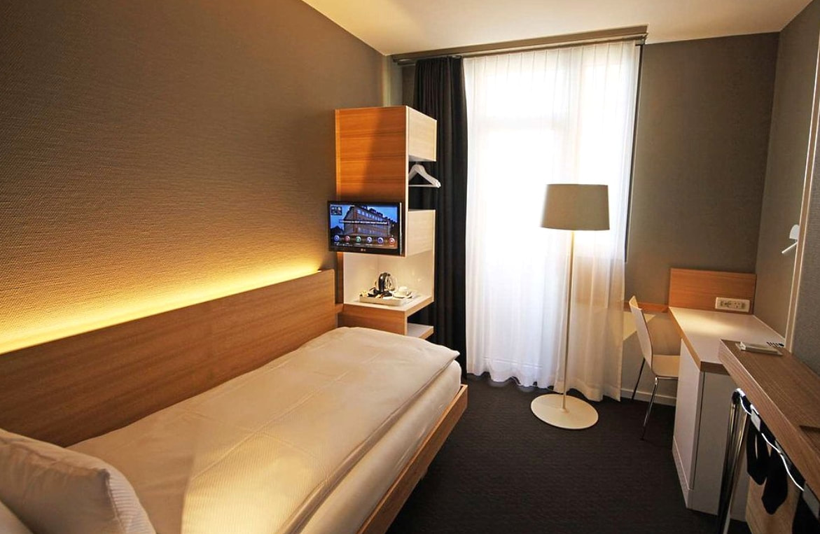 Where to stay in Zurich Best Western Plus single room