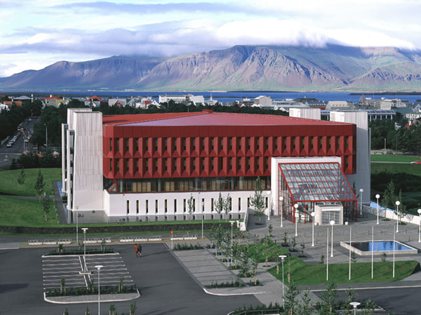 Image of Iceland's national library 