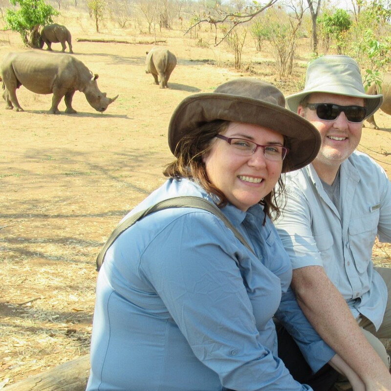 Vanessa and Ryan of Turnipseed Travel in Zambia