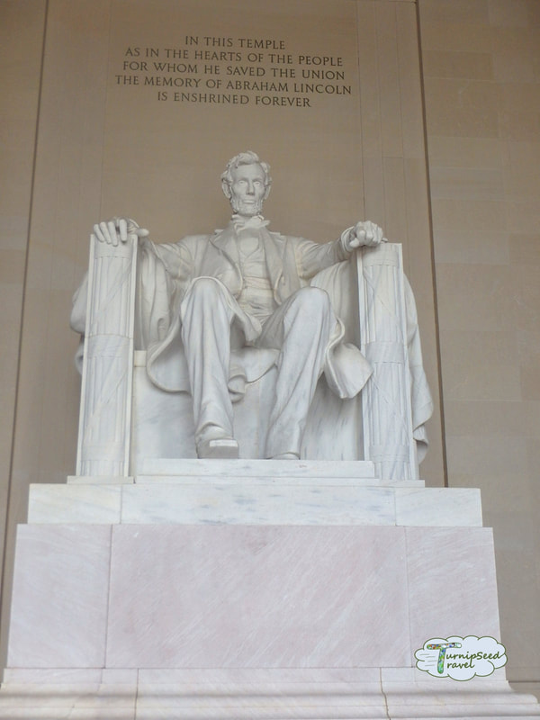 Memorial to Abraham Lincoln in Washington DC Picture