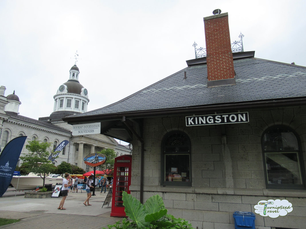 Original train station in downtown Kingston Ontario Picture