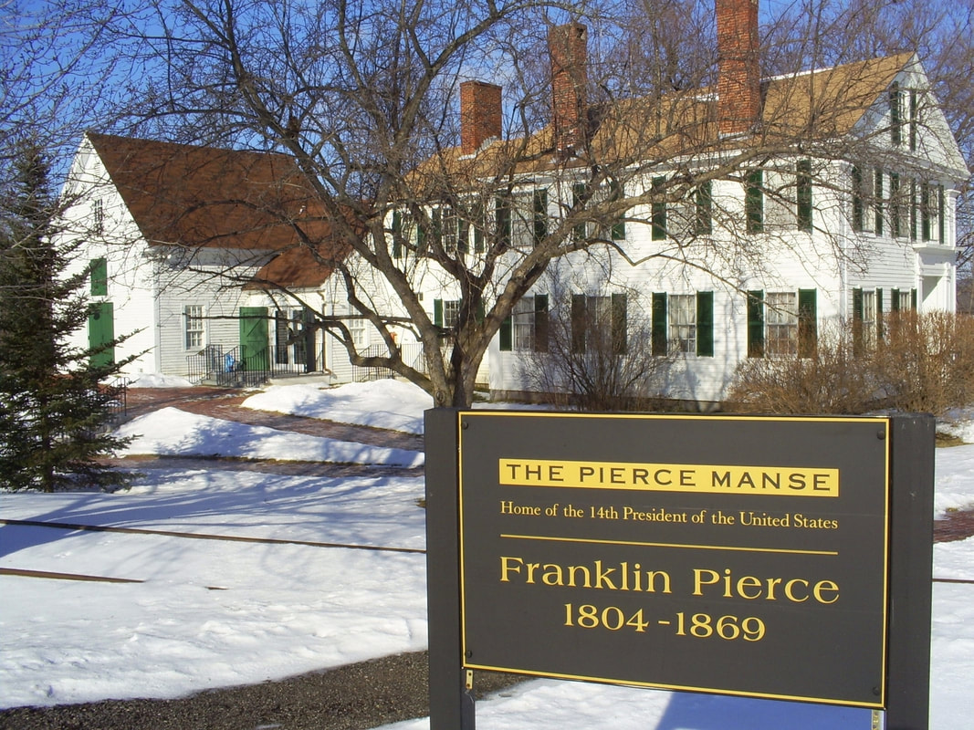 Things to do in Concord NH The Pierce Manse exterior of white house Picture