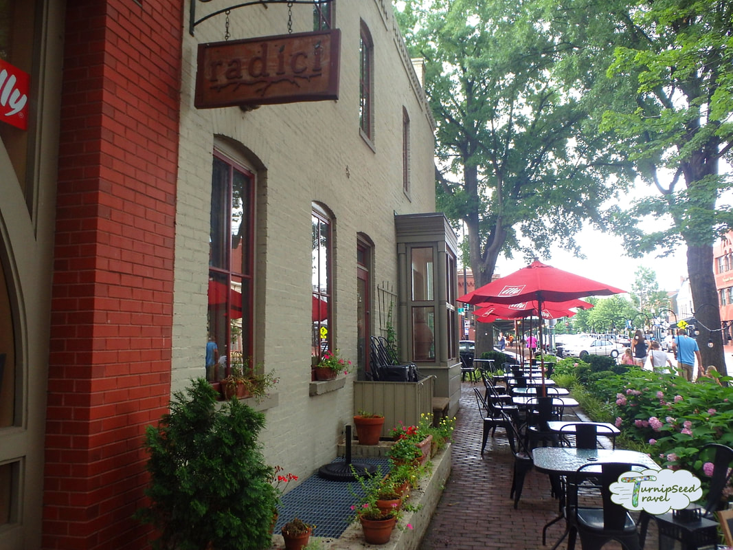 Exterior of Radici Italian cafe and grocer in Washington DC Picture
